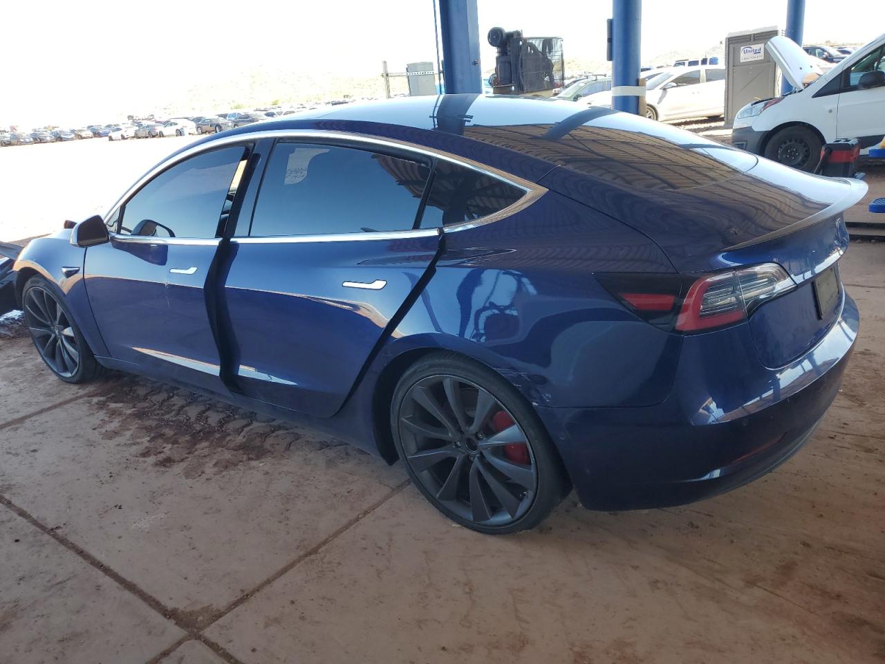 Lot #3316842694 2020 TESLA MODEL 3