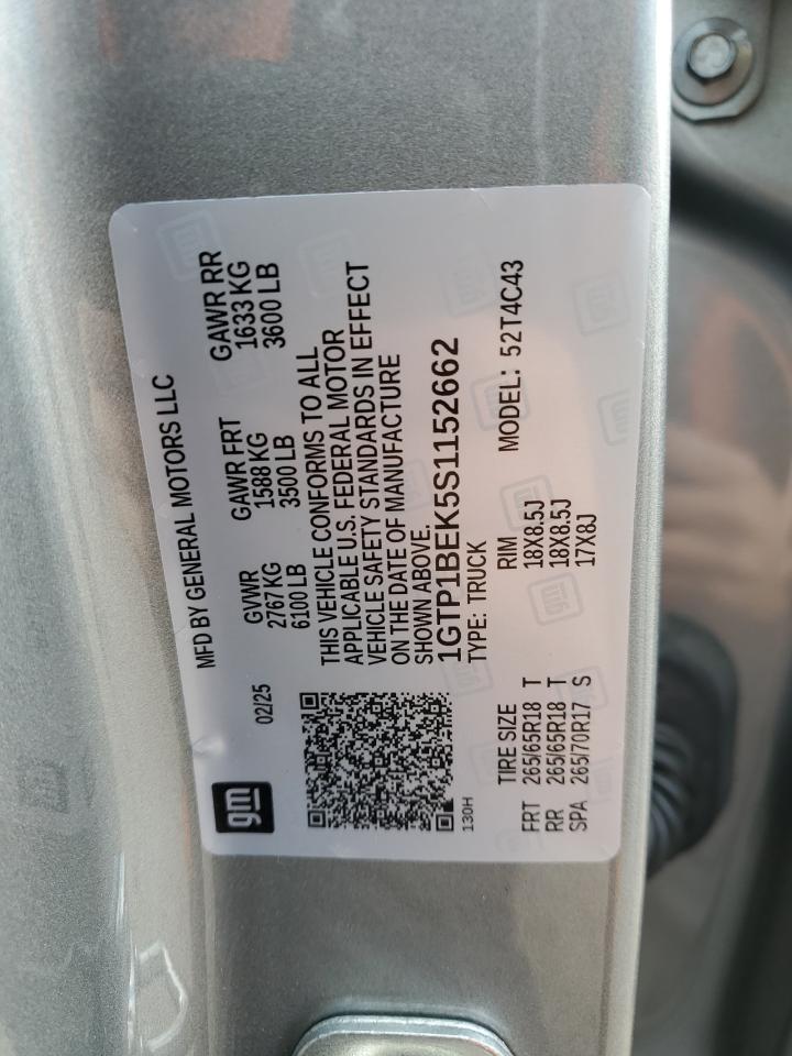 GMC CANYON ELEVATION