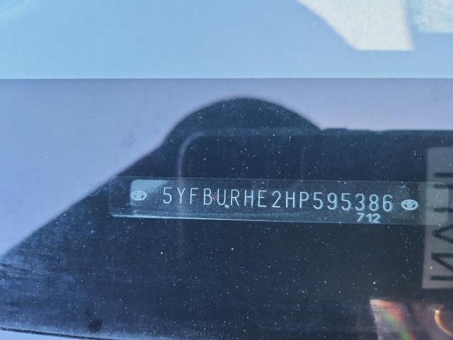 2017 TOYOTA COROLLA L - 5YFBURHE2HP595386