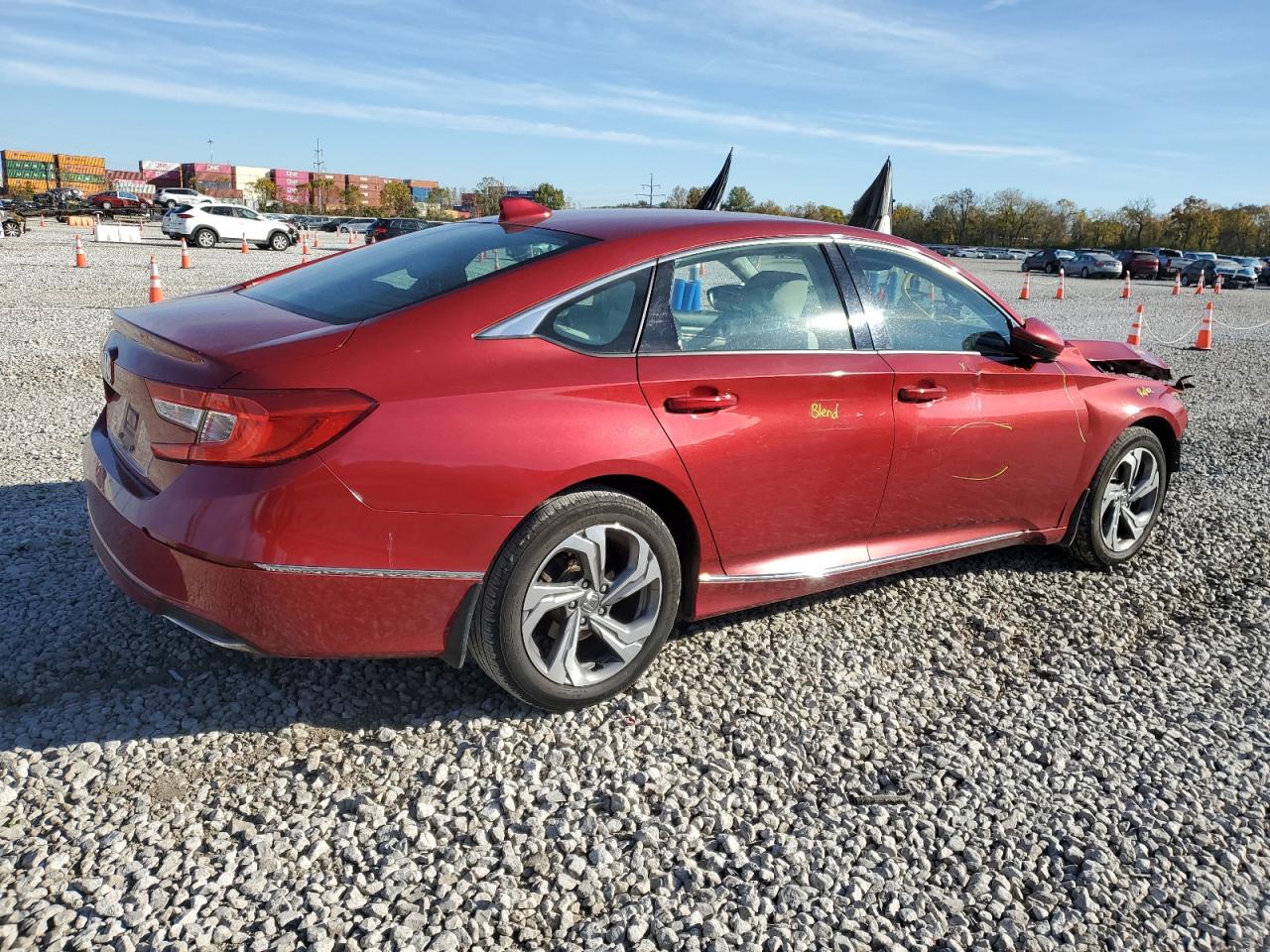 Lot #3303574935 2018 HONDA ACCORD EXL