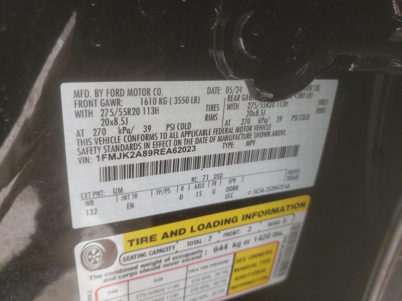 FORD EXPEDITION MAX LIMITED