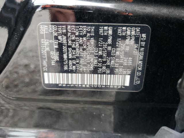 2021 NISSAN ROGUE PLAT #3297052564
