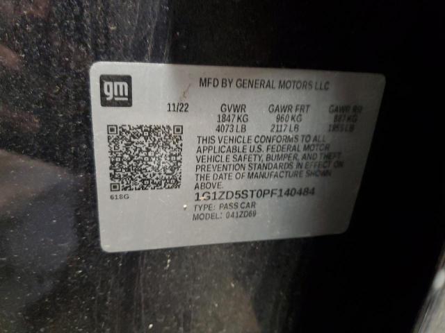 2023 CHEVROLET MALIBU LT - 1G1ZD5ST0PF140484