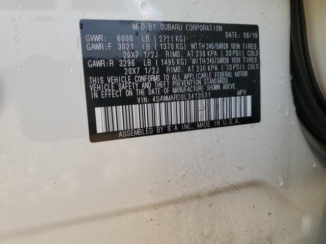 2020 SUBARU ASCENT TOU #3293453405