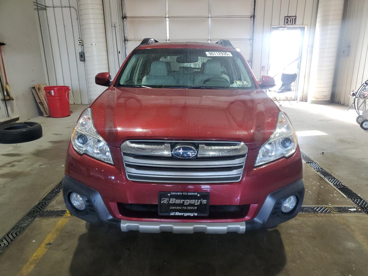 Lot #3315961115 2014 SUBARU OUTBACK 2.