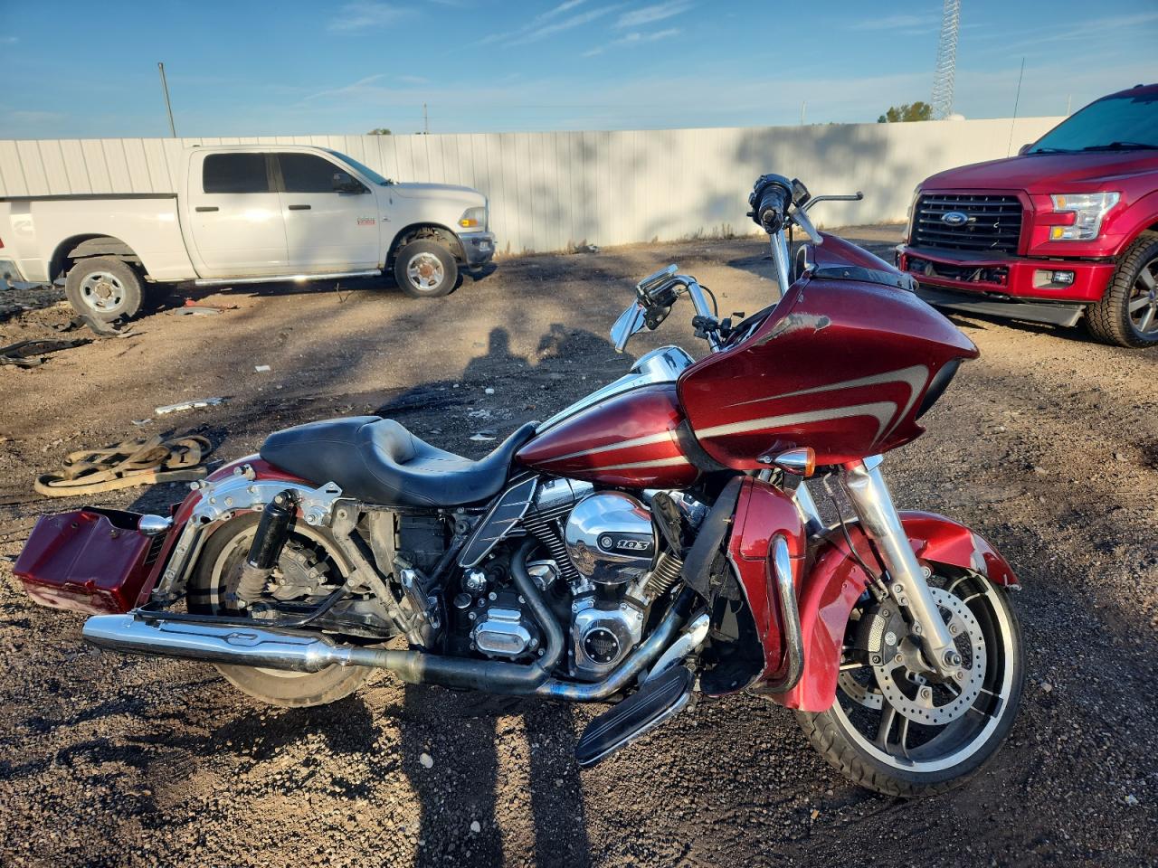 Lot #3309251620 2017 CUST TANKER MOTORCYCLE