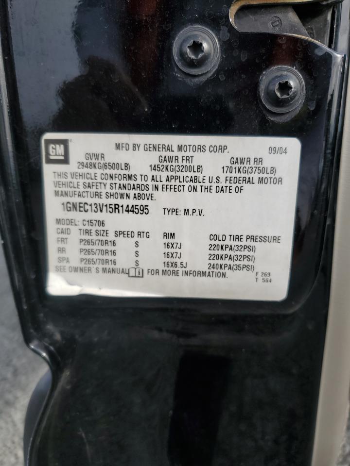 Lot #3281775890 2005 CHEVROLET TAHOE C150