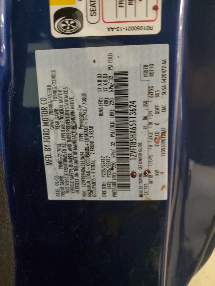 Lot #3273991802 2006 FORD MUSTANG GT