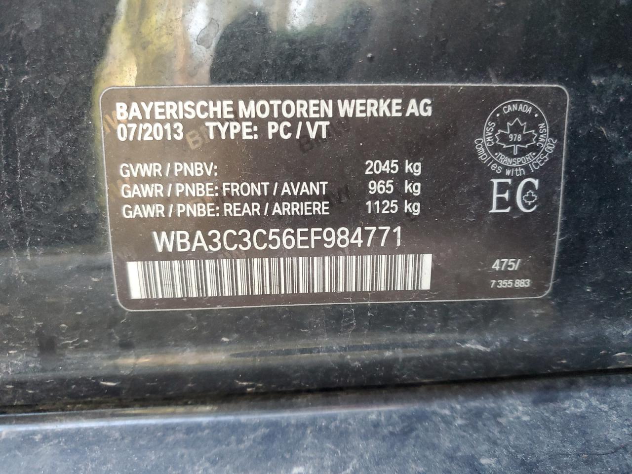 BMW 3 SERIES I XDRIVE