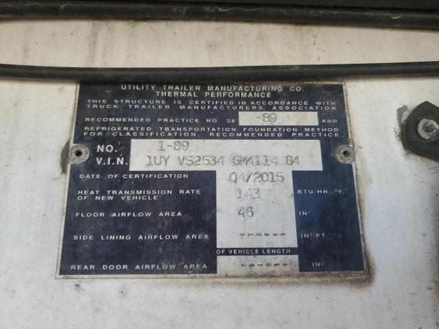 2016 UTILITY UTILITY TR #3293577940