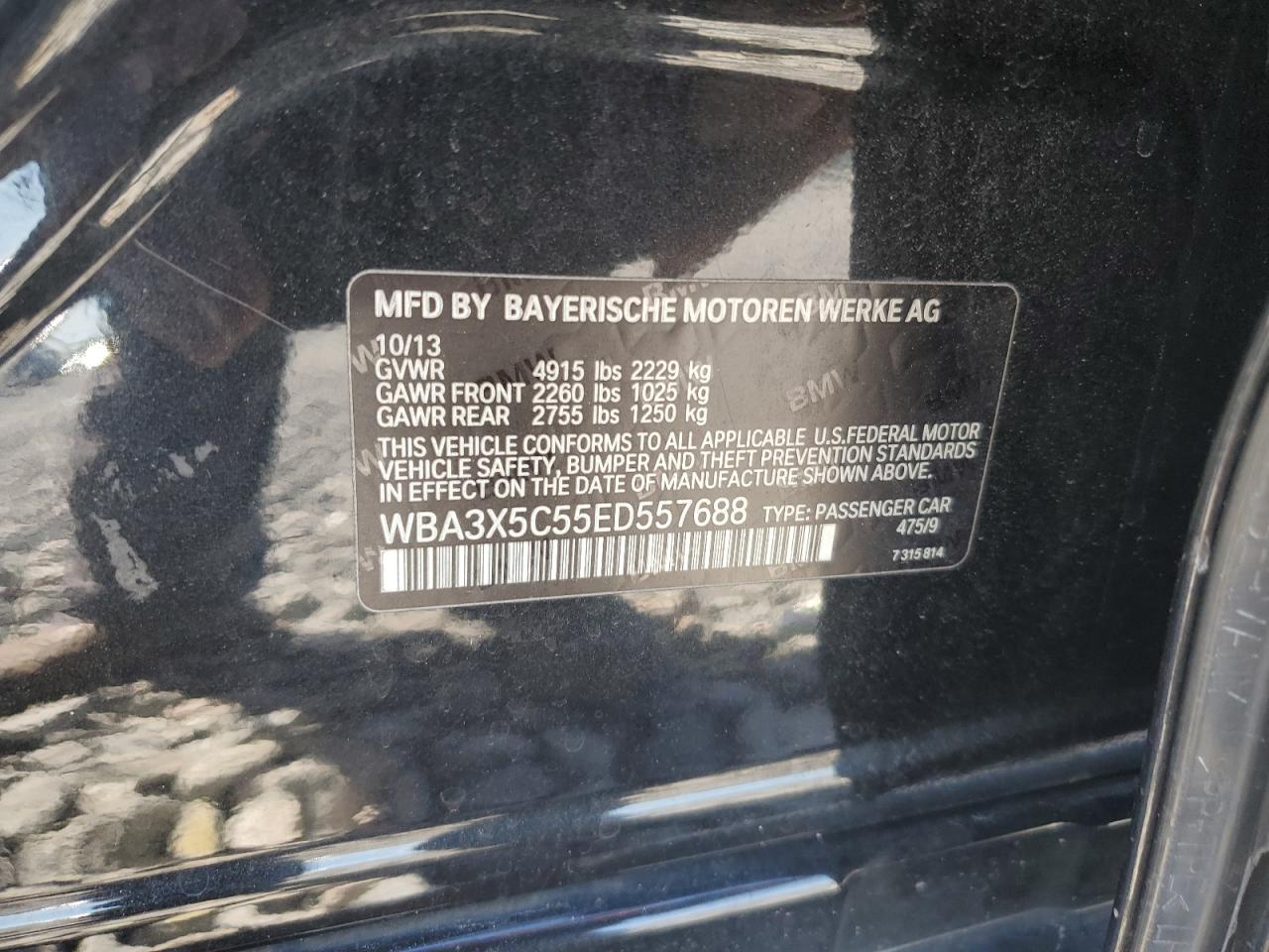 BMW 3 SERIES GT XIGT