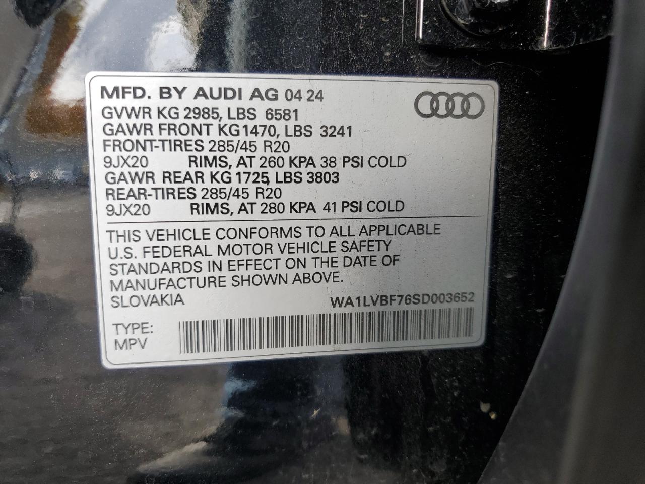 AUDI Q7 PREMIUM PLUS