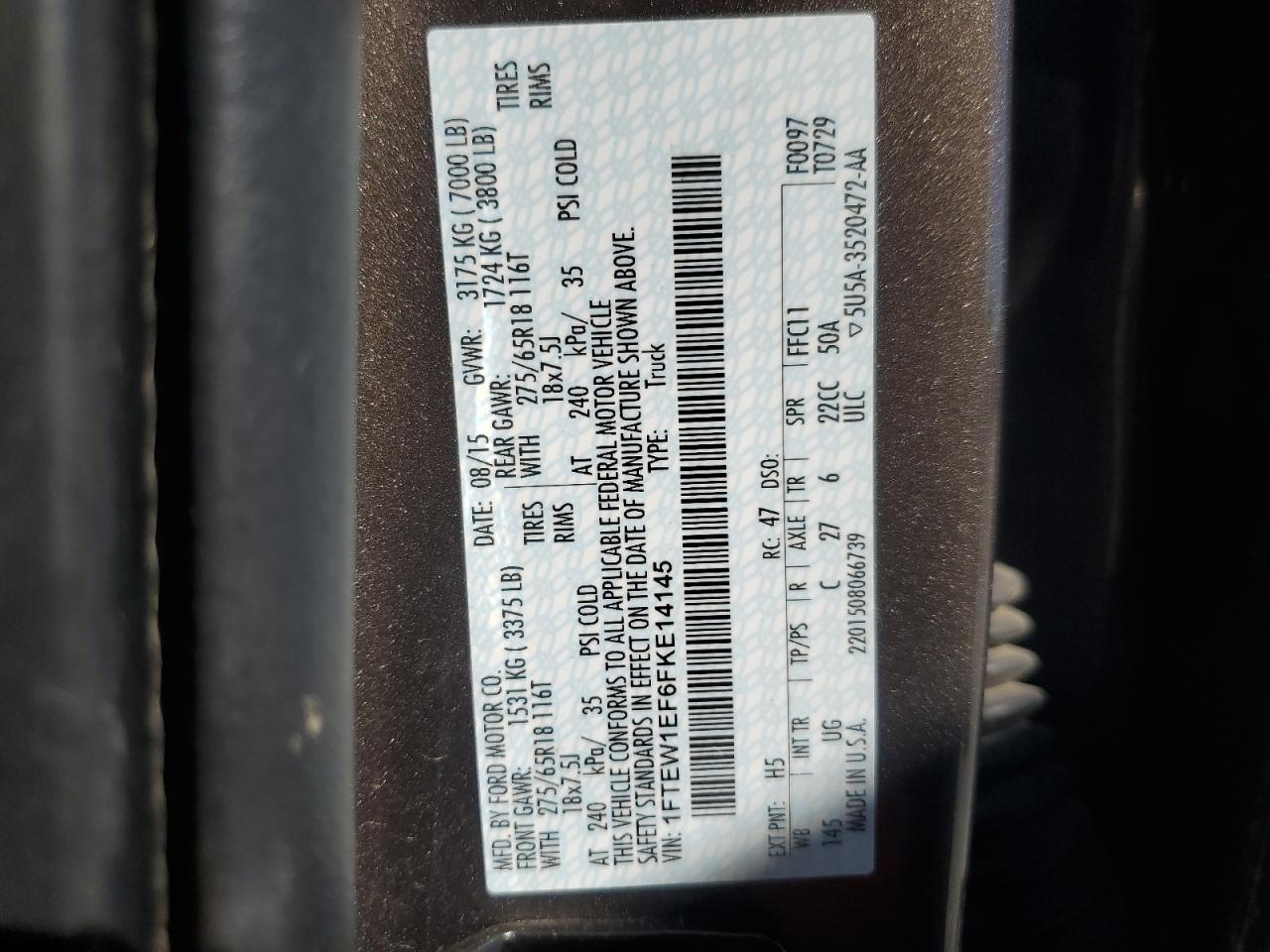 FORD F-150 SUPERCREW