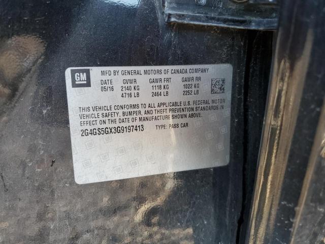 2016 BUICK REGAL PREM #3305302356