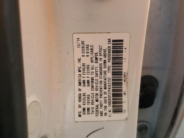 2015 HONDA ACCORD LX #3298154250