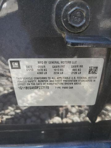 2013 CHEVROLET MALIBU LS - 1G11B5SA6DF237119