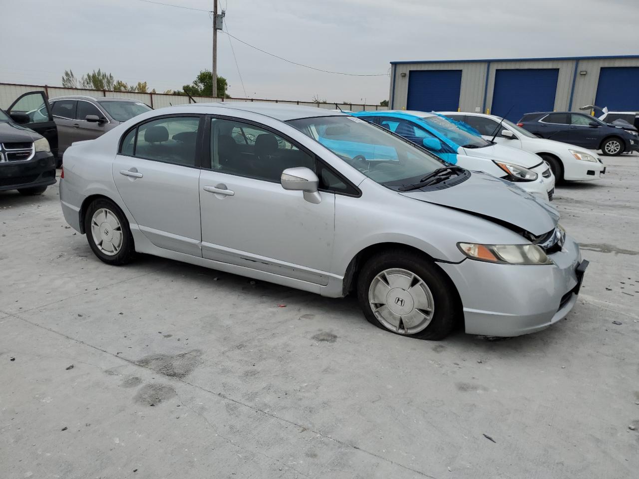 Lot #3276422661 2008 HONDA CIVIC HYBR