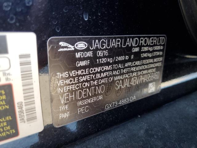 2017 JAGUAR XE R - SPO SAJAL4BV7HA958460