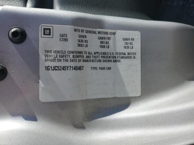 2000 CHEVROLET CAVALIER #3292409284