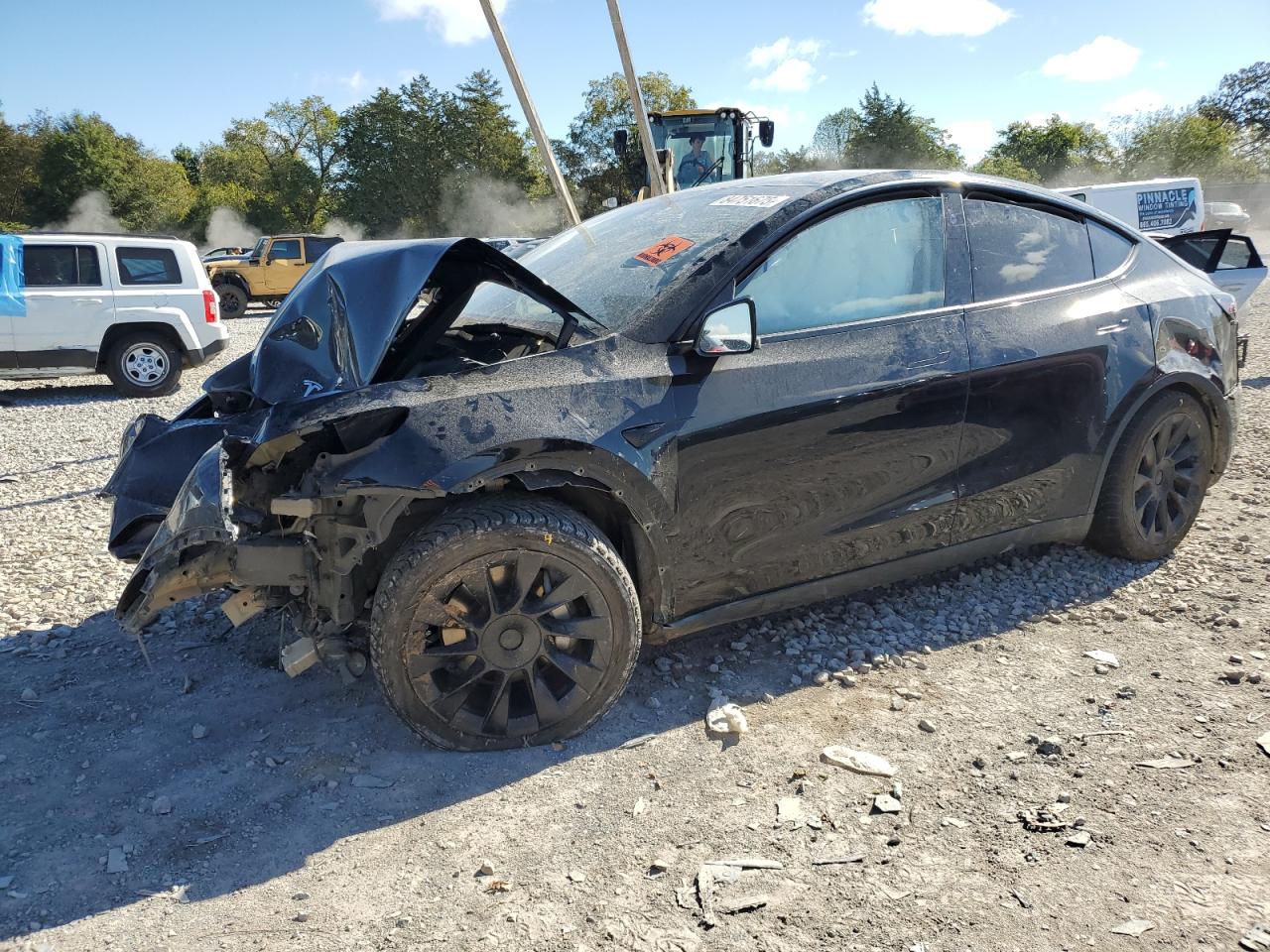 Lot #3302857911 2023 TESLA MODEL Y