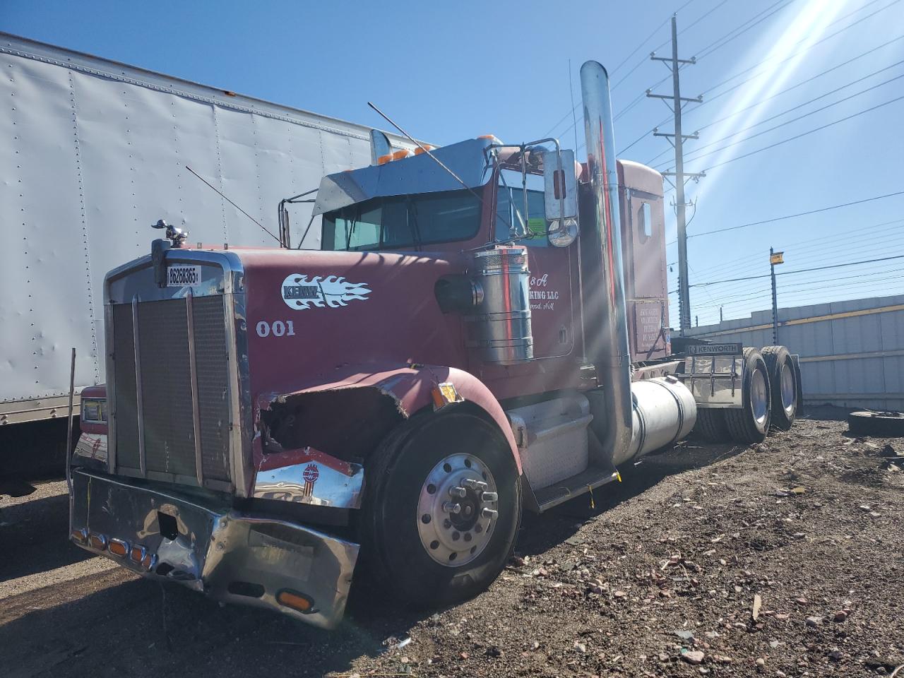 Lot #3270294976 1983 KENWORTH CONSTRUCT