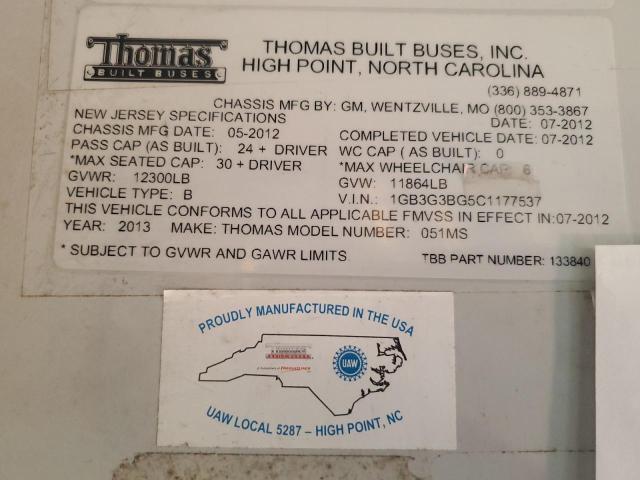 2013 CHEVROLET MINOTOUR G3500 #3273768355