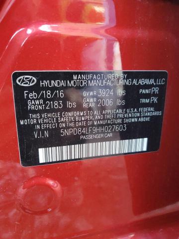 2017 HYUNDAI ELANTRA SE - 5NPD84LF9HH027603