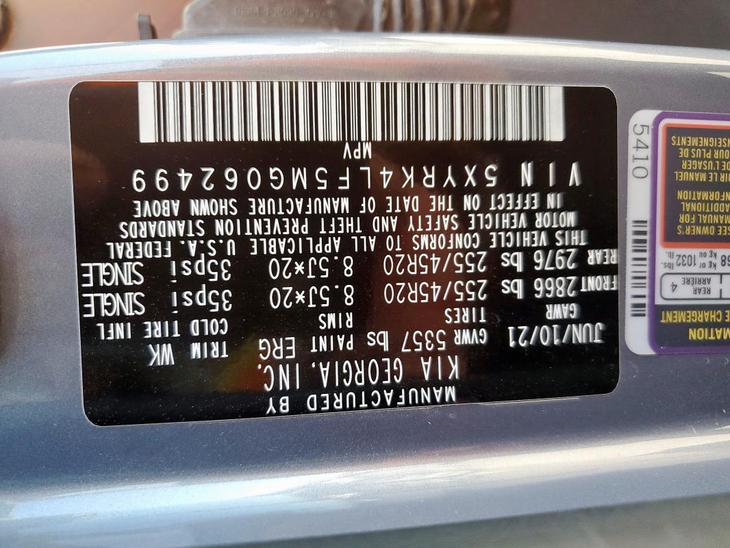 2021 KIA SORENTO SX #3291507924