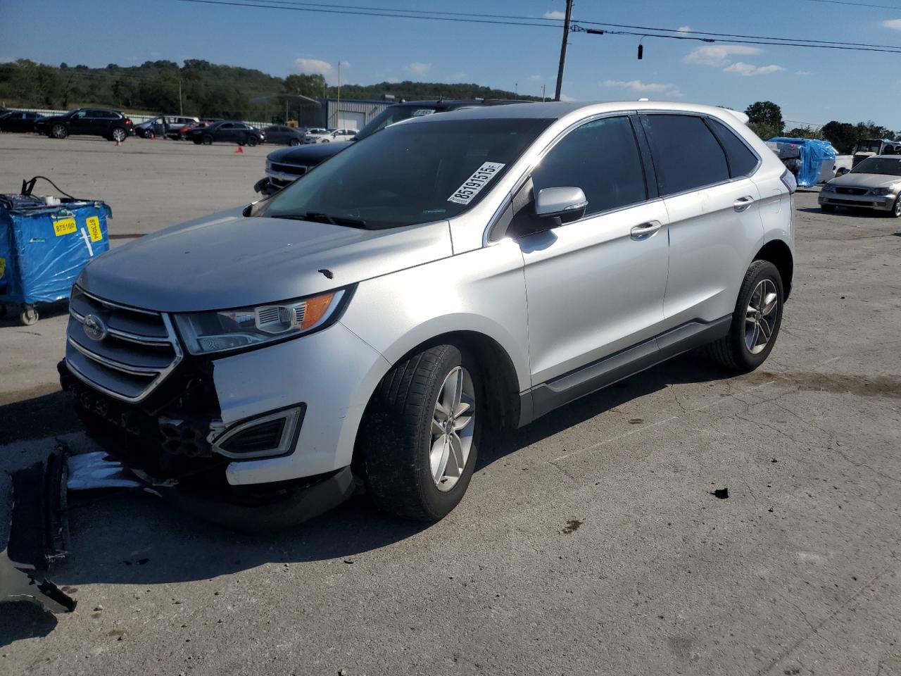 Lot #3291522927 2018 FORD EDGE SEL