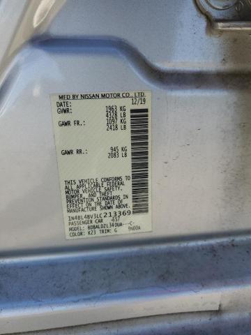 2020 NISSAN ALTIMA S - 1N4BL4BV3LC213369