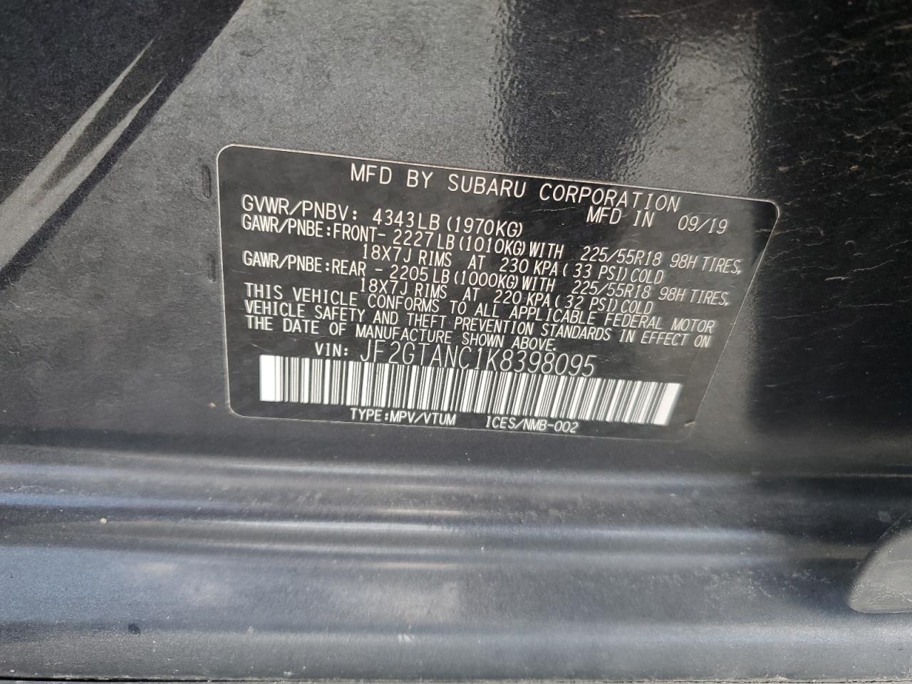 SUBARU CROSSTREK LIMITED