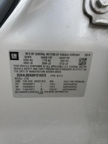 2017 CHEVROLET EQUINOX #3278558048