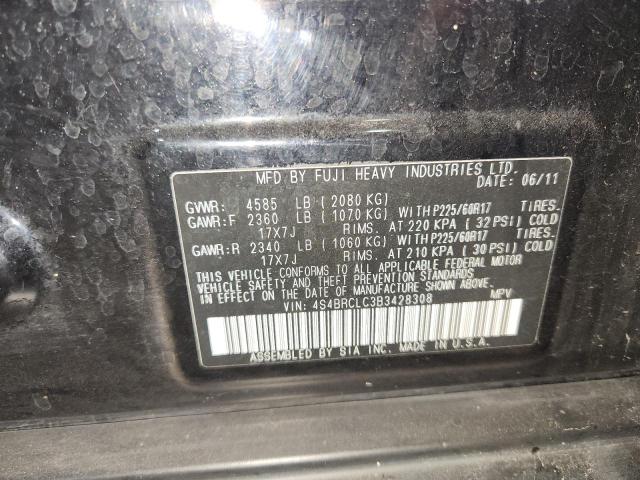 2011 SUBARU OUTBACK 2. - 4S4BRCLC3B3428308