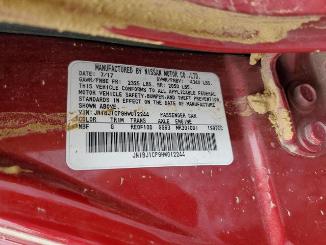 2017 NISSAN ROGUE SPOR #3302632020