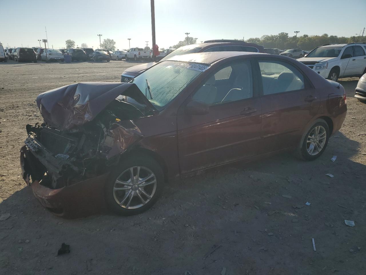 Lot #3265028870 2008 KIA SPECTRA EX