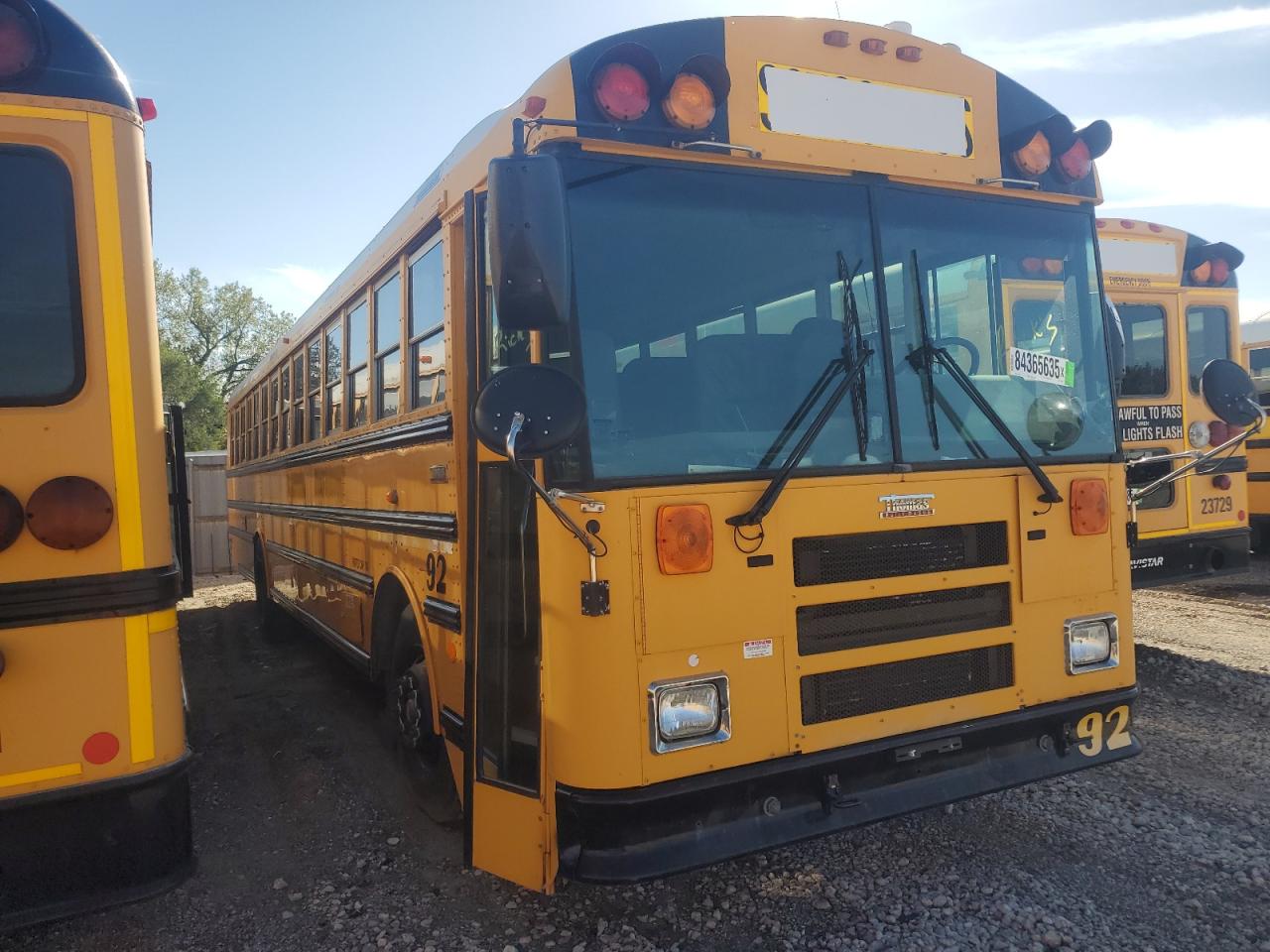 Lot #3263668725 2011 THOMAS SAF-T-LINER HDX