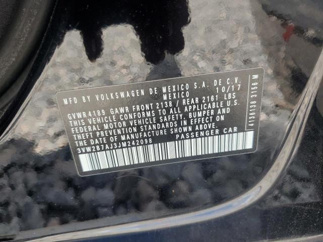 2018 VOLKSWAGEN JETTA S - 3VW2B7AJ3JM242098