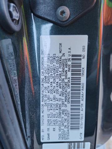 2009 TOYOTA TACOMA ACC #3276406704