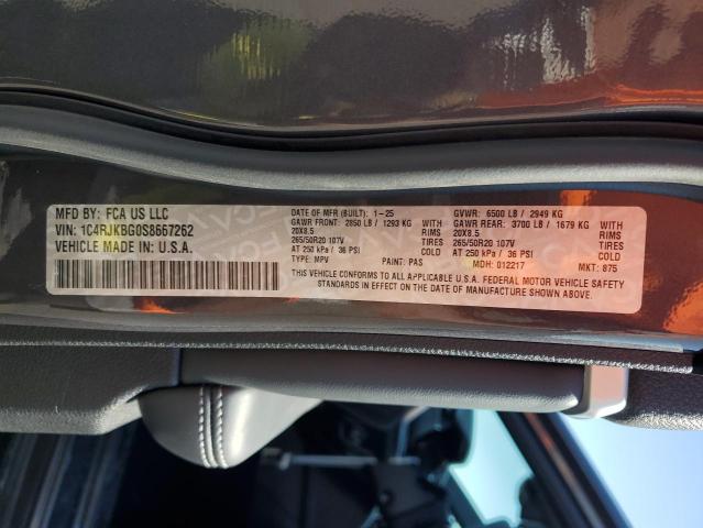 2025 JEEP GRAND CHER #3302776921