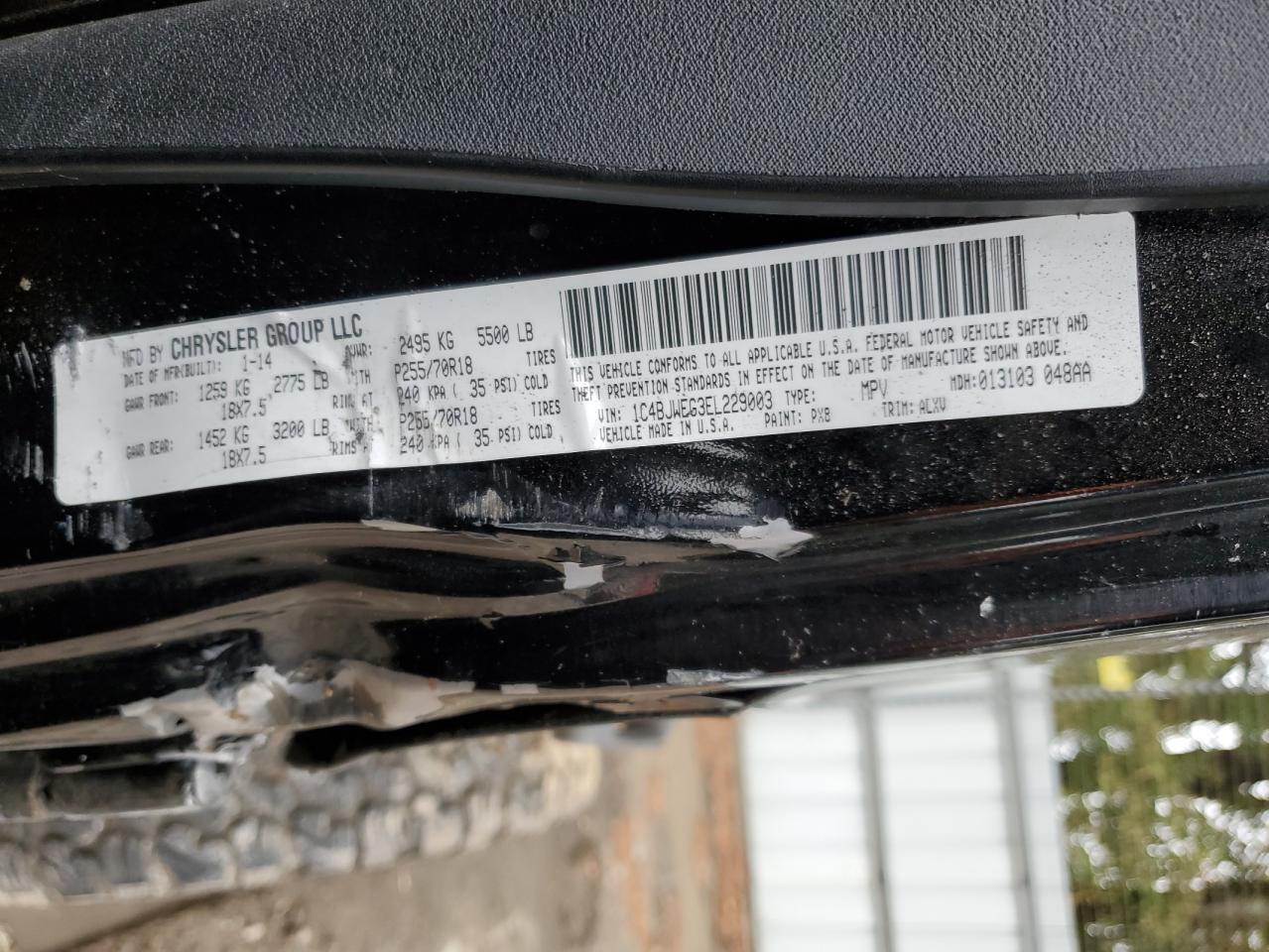 JEEP WRANGLER SAHARA