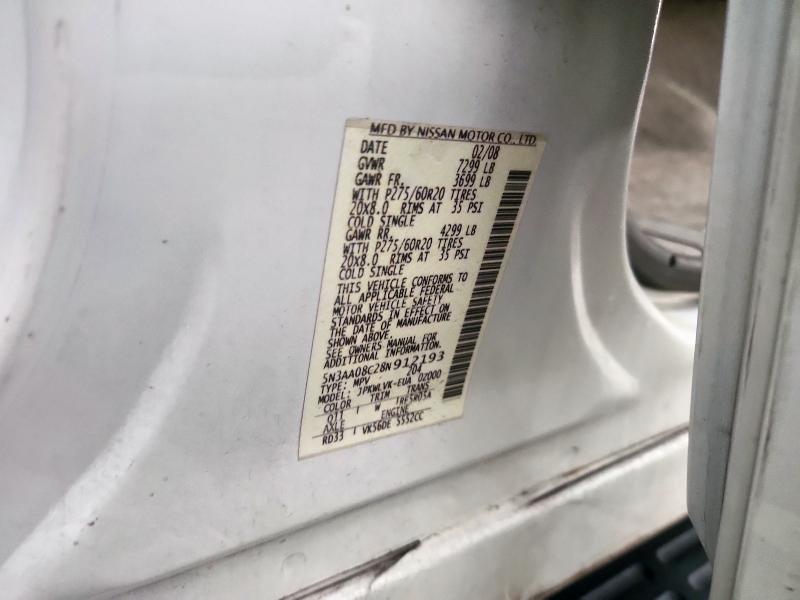 2008 INFINITI QX56 #3302935600