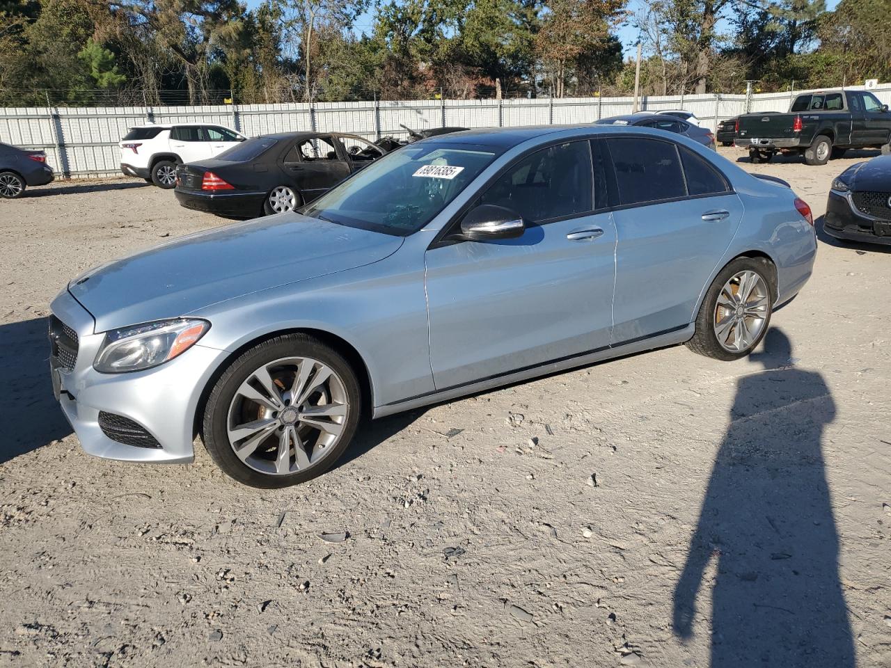 Lot #3301834353 2015 MERCEDES-BENZ C 300 4MAT