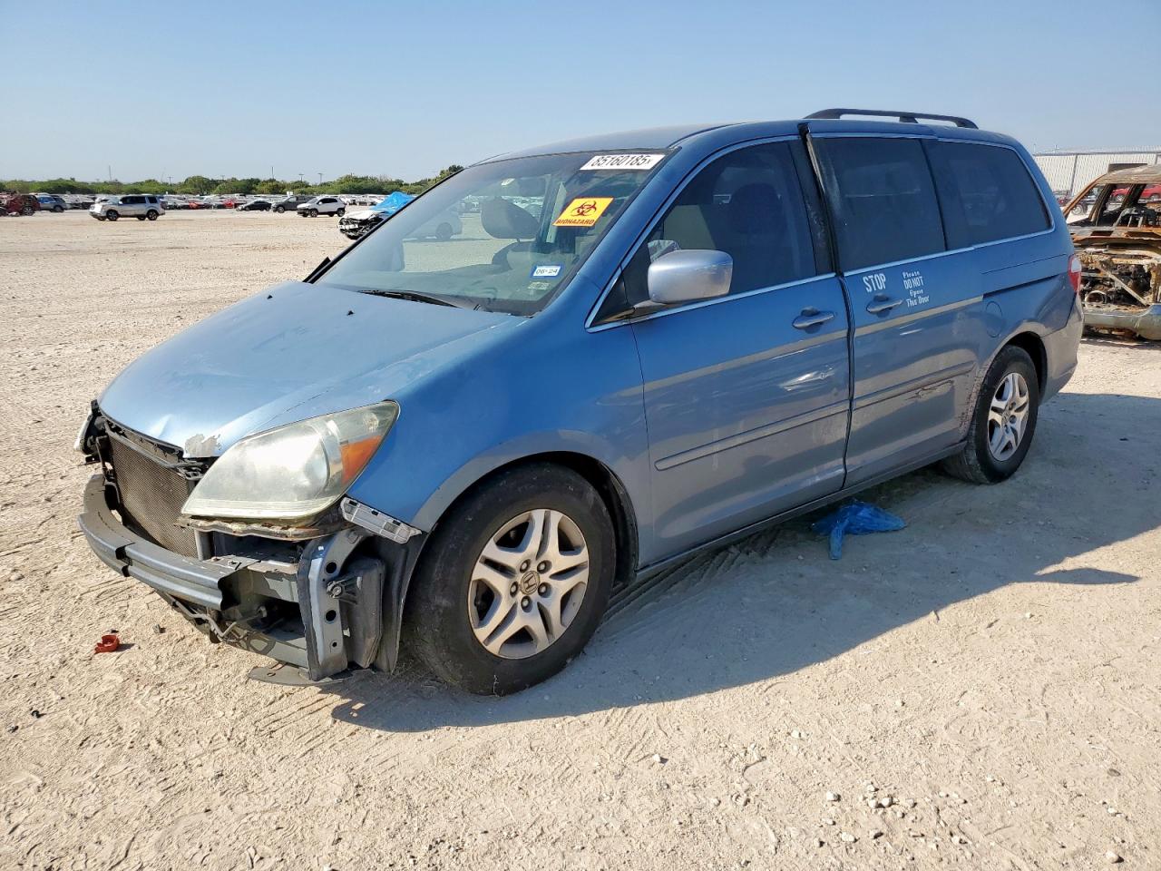 Lot #3290405790 2007 HONDA ODYSSEY EX