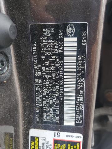 2018 TOYOTA CAMRY L - 4T1B11HK6JU146779