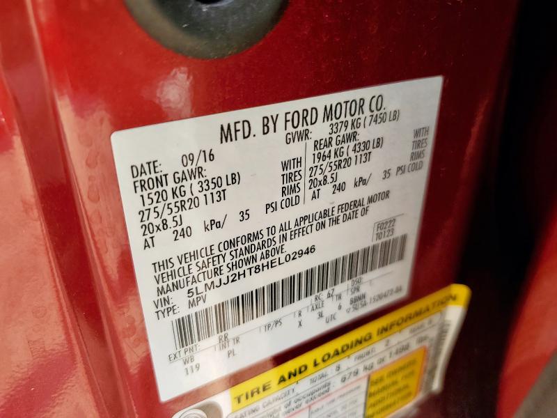 2017 LINCOLN NAVIGATOR 5LMJJ2HT8HEL02946