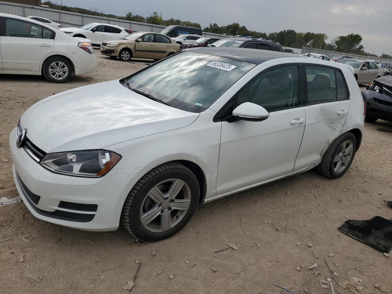 Lot #3312717297 2017 VOLKSWAGEN GOLF S