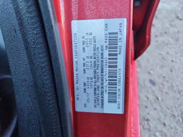 2017 MAZDA 6 GRAND TO - JM1GL1W57H1138865