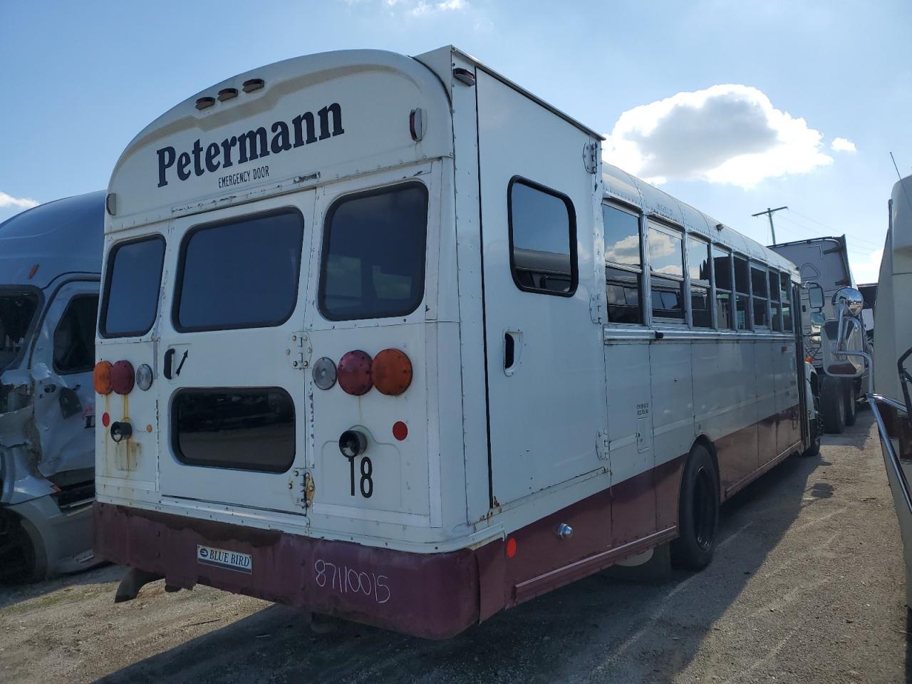 Lot #3274654918 2013 BLUE BIRD SCHOOL BUS