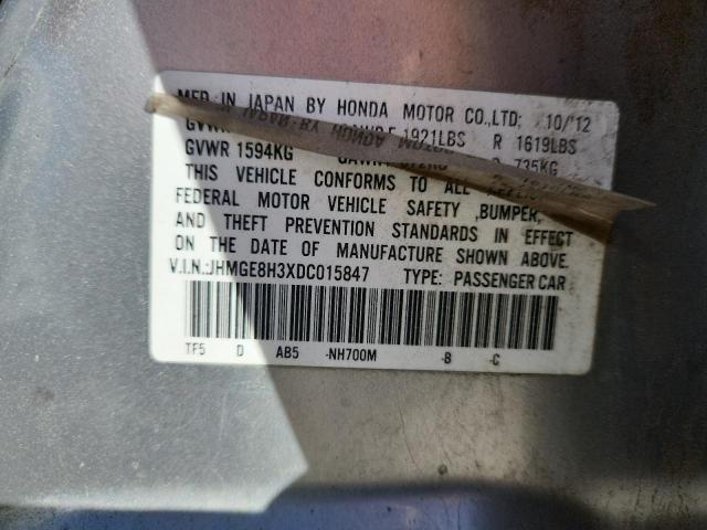 2013 HONDA FIT #3282380258