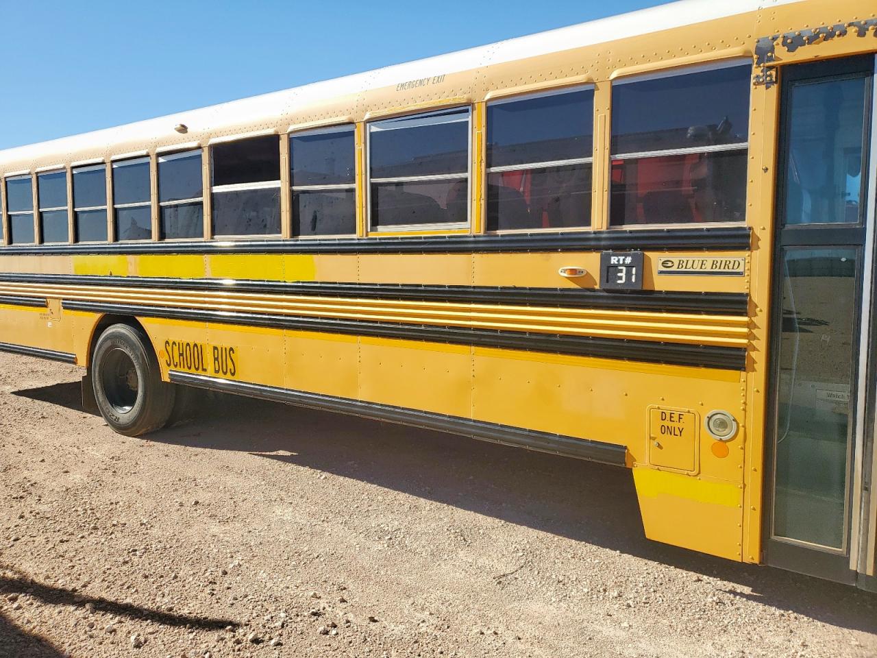 Lot #3305403310 2012 BLUE BIRD BB CONVENTIONAL